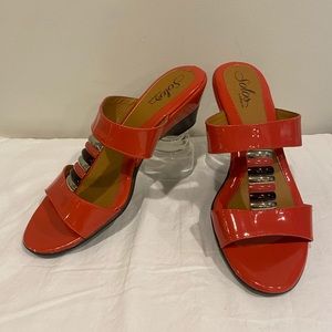 Soft soles  sandals tangerine 9
